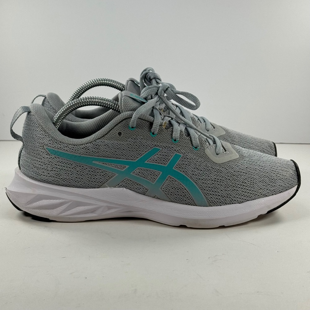 Asics‎ Jolt 3 Womens Gray Teal Running Shoes Sneakers 1012B179 Size 10